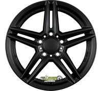 Rial M10 racing-schwarz 8x17 ET58 - LK5/112 ML66.5 Felge Alu