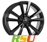 Rial M12 Diamant-schwarz Alufelge 17 Zoll ET45 5x112 ML66,5