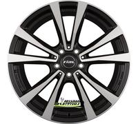 Rial M12X diamant-schwarz frontpoliert 9x20 ET20 - LK5/112 ML66.5 Felge Alu
