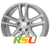 RIAL X10, 7x17 5/112 ET49, polarsilber