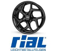 Rial Salento diamant-schwarz 8x18" ET45 LK5 112 ML 57.1 Alufelgen 18 Zoll