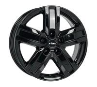 Rial Transporter Schwarz Glänzend Alufelge 15 Zoll ET68 5x130 ML84,1