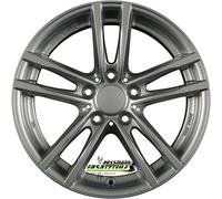 Rial X10 polar-silber 5x19 ET43 - LK5/112 ML66.5 Felge Alu