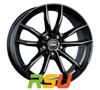 Rial X12 diamant-schwarz 7.5x18" ET51 LK5 112 ML 57.1 Alufelgen 18 Zoll