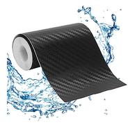 Rianpesn Kohlefaserfolie,3D-Detaillierung Carbonfaser-Wickelfolie - 3D-Carbon-Türkantenschutz, kratzfestes Fahrradschutzband für Auto-Armaturenbrett, Fahrzeug, Kotflügel, Stoßstange, Laptop