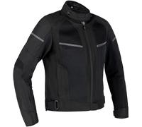 Richa Airstorm wasserdichte Damen Motorrad Textiljacke, schwarz, Größe 4XL
