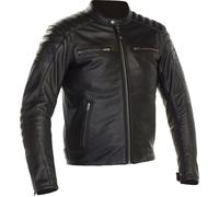 Richa Daytona 2 Motorrad Lederjacke, schwarz, Größe 58
