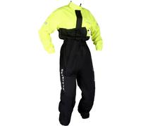 Richa Simple 1-Teiler Motorrad Regenkombi, schwarz-gelb, Größe 2XL für Männer