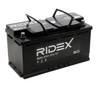 RIDEX 1S0022 Autobaterie/Starterbatterie 95Ah 12V 800A B13 DIN/ISO L5 Kompatibel mit VW Transporter V Bus 7HB, 7HJ, 7EB, 7EJ, 7EF, 7EG, 7HF, 7EC Multivan V 7HM, 7HN, 7HF, 7EF, 7EM, 7EN