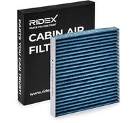 RIDEX 424I0533 Innenraumfilter Kabinenluftfilter - Pollenfilter Partikelfilter Höhe: 25 Breite: 213 Länge: 215 Kompatibel mit RENAULT Twingo III Schrägheck BCM, SMART FORTWO Coupe 451