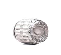 RIDEX Flexrohr Auspuff Abgasrohr Ø65mm 115mm Rohrverbinder:Flexibel ohne Anschlussrohr Edelstahl 3971F0028 Kompatibel mit BMW 3 Touring E91 3 Limousine E90 5 Touring F11 5 Limousine E60 3 Touring F31