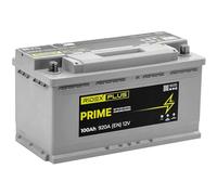 RIDEX PLUS 1S0023P Autobaterie/Starterbatterie 100Ah 12V 920A DIN/ISO L5 Kompatibel mit VW Transporter V Bus 7HB, 7HJ, 7EB, 7EJ, 7EF, 7EG, 7HF, 7EC Multivan V 7HM, 7HN, 7HF, 7EF, 7EM, 7EN
