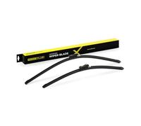 RIDEX PLUS Scheibenwischer Set Wischerblätter Satz ohne Spoiler Vorne Länge 1: 650mm Länge 2: 530mm Flachbalkenwischblatt Kompatibel mit AUDI A6 Avant 4G5, 4GD, C7 298W0096P