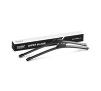 RIDEX Scheibenwischer Set Wischerblätter Satz mit Spoiler Vorne Länge 1: 550mm Länge 2: 500mm Flachbalkenwischblatt Kompatibel mit VW TIGUAN 5N Hakenbefestigung 298W0034