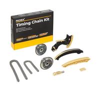 RIDEX Steuerkettensatz Steuerkette Simplex Kette offen 106 142 mit Zahnrädern mit Zahnrädern Kompatibel mit MERCEDES-BENZ C-Klasse Limousine W204 E-Klasse Limousine W211 C-Klasse T-modell S204