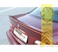 Rieger Hecklippe Spoiler Heckspoiler Kofferraum Lippe für für BMW 3er E36 Cabrio