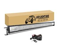 RIGIDON Led Arbeitsscheinwerfer Bar mit 12V blitz kabelbaum kit, 107cm 540W Led lichtbalken Zusatzscheinwerfer Offroad beleuchtung für 4x4 Auto Traktor Lkw Pkw Kfz Truck SUV ATV UTV Nebelscheinwerfer