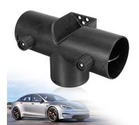 Riisoyu 75 mm Typ-T Kanalanschluss, T-FöRmiger Diesel Standheizung Zubehör T-Stück Dreiwege Lufterhitzer 3 Wege Auto Heizung Entlüftungskanal 3-Wege Lüftungskanal Heizungszubehör für Diesel Heizung