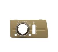 RijPex LHD Auto Innenraum Front Armaturenbrett Scheinwerfer Schalter Abdeckung Kopf Lampe Panel Trim Ersatz Kompatibel mit Mercedes W211 E Klasse 320 350 (Color : W211 Model C Beige)