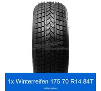 Riken Snowtime B2 3PMSF 175/70 R14 84T Winterreifen | 38239