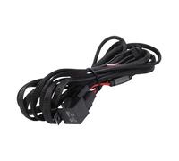 RiToEasysports LED-Lichtleisten-Kabelbaum-Set mit Ein/Aus-Schalter, 12 V, 40 A-Relais und 30 A-Vane/Wing, Offroad-Nebelscheinwerfer-Kabelbaum für LKW, UTV, ATV, Boot, Marine, Reiner Kupferdraht, 2,5