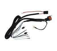 Riuulity Hochleitfähiger Horn-Relais-Kabelbaum, 12 V, 80 A, Sicherung, 30 A, Leistung 50 W, für Motorrad-Auto-LKW-Kühlergrill-Montage-Drucktonhörner