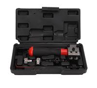 Riuulity Hydraulischer Bördelwerkzeug-Adapter, Kfz-Set, Beschädigungsfreies Design, Einzel-Doppel-Bördelung für die Reparatur von Auto-Bremsleitungen, 1/4 Zoll, 3/16 Zoll