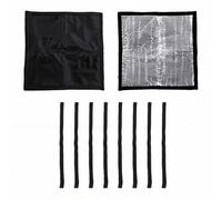 RIZGHWOY Fenster-Sonnenschutz, 2 Stück, 35,6 X 35,6 cm, für Wohnmobile, Dachfenster, Wasserdicht, Oxford-Gewebe, Reflektierend, Isoliert, Verdunkelungsrollo