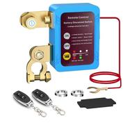 RNPKZ Drahtloser Ferngesteuerter Auto Trennschalter, 240A Batterietrennschalter 12V mit Fernbedienung, Batterie Kill Switch Anti-Diebstah, Automatische Abschaltung Schalter für Auto RV, LKW, ATV, Boot