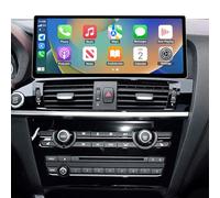 Road Top CarPlay Bildschirm, 12.3 Zoll Ultra-schmal Autoradio Stereo für BMW X3 X4 Serie F25 F26 2016-2017 Jahr mit EVO System, Unterstützung für Drahtlos CarPlay/Android Auto/MirrorLink