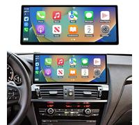 Road Top CarPlay Bildschirm, 12.3 Zoll Ultra-schmal Autoradio Stereo Touchscreen für BMW X3 X4 Serie F25/F26 mit NBT System(2013-2016 Jahr), Car Radio für Drahtlos CarPlay/Android Auto/MirrorLink