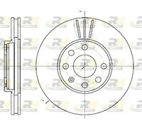 ROADHOUSE 2x Bremsscheibe Ø256mm vorne belüftet für Opel Astra G CC 1.6 16V