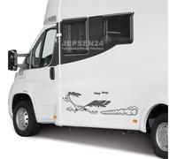 Roadrunner Aufkleber 160x45cm CW016A Road Runner Auto Womo Wohnwagen LKW PKW Bus