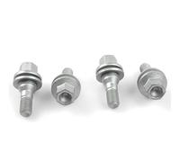 ROBUST 4 x Radschrauben für Citroen Berlingo C-elysee C2 C3 C4 Grand Pi̇casso C5 C6 Ds3 Ds4 Ds5 Di̇spatch Jumpy Saxo Fiat Scudo Opel Crossland Peugeot 1007 106 2008 206 207 Partner Expert 5008 508