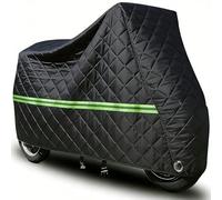 Robuste Motorradabdeckung für Harley-Davidson XLH Sportster 1100 Evolution De Luxe, Hagelschutzplane Motorrad Widerstandsfähige Kratzfeste Oxford-Baumwolle|Wetterfester Rundumschutz gegen