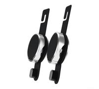 Robuster ABS Getränkehalter klappbar für 8cm Durchmesser(Black) | Passt exakt auf 8cm Durchmesser, integrierter Haken für Schlüssel oder , ideal für enge Konsolen