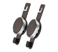 Robuster ABS Getränkehalter klappbar für 8cm Durchmesser(Brown) | Passt exakt auf 8cm Durchmesser, integrierter Haken für Schlüssel oder , ideal für enge Konsolen