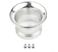 Robuster für aluminium Luftfilter Sieb 55mm für Keihin Vergaser(Silver) | Hochwertige Aluminiumlegierung, korrosionsbeständig, formstabil, lange , für robuste Bauweise