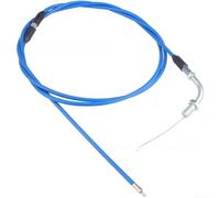 Robuster Gaszug Stahl für PWK Vergaser PE | Stahl und Gummi Konstruktion, langlebig, blau, für pwk Vergaser, Motorrad Upgrade(Blue)