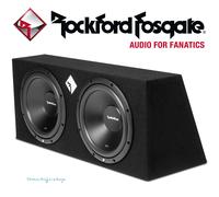 Rockford Fosgate Prime R2-2X12-30 cm Passiv Subwoofer mit 1000 Watt (RMS: 500 Watt)