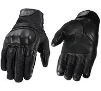 Rokker Austin Mesh Motorrad Handschuhe, schwarz, Größe L für Männer