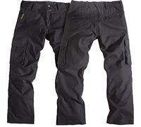 Rokker Black Jack Cargo Motorrad Textilhose, schwarz, 29