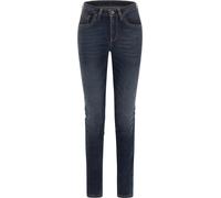Rokker RT Mid Waist Slim Damen Motorradjeans, blau, Größe 30 38