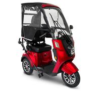 Rolektro Deisla DS3-25 Rot Lithium mit Dach und Wetterschutz 25 km/h Modell 2026 incl. Servicepaket + Probefahrt