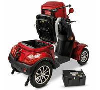 Rolektro E-Quad 25 V3 Lithium, Schwarz