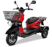 Rolektro E-Carrier „25 V.3“ Rot, ohne Koffer