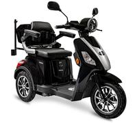 Rolektro Rolektro E-Trike 25 V.3 Pro Dreirad Elektroroller Seniorenmobil mit Straßenzulassung schwarz