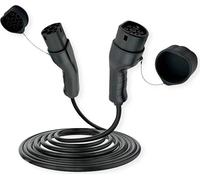 ROLINE 19080013 Ladekabel für Elektrofahrzeuge Schwarz Typ 2 3 3 m