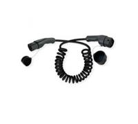 ROLINE EV-Ladekabel Spirale Typ2 1-Ph. 32A 7.4kW 3m 3 m (19.08.0033)