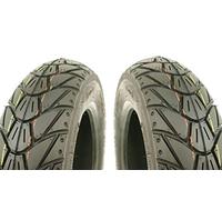 Roller Reifen Satz Vorne & Hinten passend für Honda Bali AF32 - 100/90-10 56J TL K415 - Allwetterreifen mit besserem Grip bei Nässe